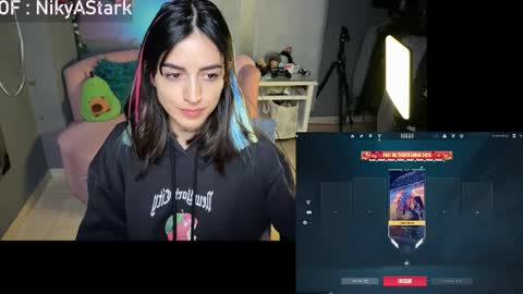 Snapshot of nikyastark chatting on 02/25/26, 06:01 Niky A Stark online show from 02/25/26, 06:01