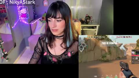 Snapshot of nikyastark chatting on 03/07/26, 06:27 Niky A Stark online show from 03/07/26, 06:27