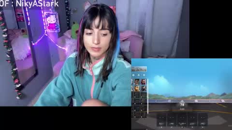 Snapshot of nikyastark chatting on 03/13/26, 08:32 Niky A Stark online show from 03/13/26, 08:32