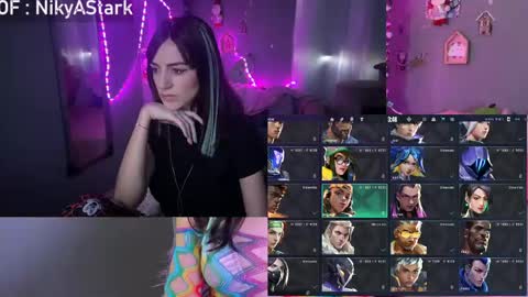 Snapshot of nikyastark chatting on 05/16/26, 12:59 Niky A Stark online show from 05/16/26, 12:59