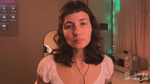 Snapshot of nina_just chatting on 02/17/25, 12:21 Nina.  online show from 02/17/25, 12:21