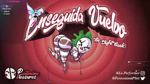 NyXxPantomime online show from 11/17/25, 03:18