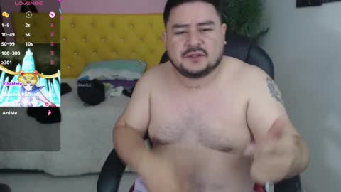 Snapshot of oso_gael chatting on 02/13/25, 05:54 Bear Gael online show from 02/13/25, 05:54