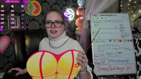 ArtsyHeartsyy online show from 12/25/24, 04:44
