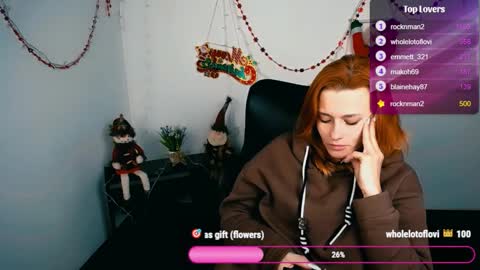 Mia online show from 12/14/25, 05:24