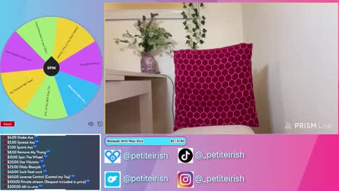 Snapshot of petiteirish_ chatting on 03/20/26, 08:14 Petite Irish online show from 03/20/26, 08:14