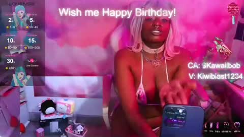 Snapshot of pixiebob25 chatting on 02/15/25, 08:00 Thekawaiidomme online show from 02/15/25, 08:00