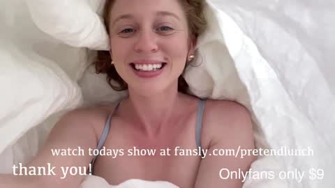 Snapshot of pretendlunch chatting on 01/26/25, 06:16 Pretend online show from 01/26/25, 06:16