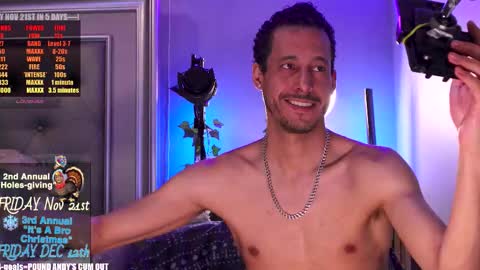 Andy Conda ITS A BRO CHRISTMAS PARTY FRIDAY DECEMBER 13TH 9pm est - LATE Mark Your Calendar online show from 11/17/25, 01:44