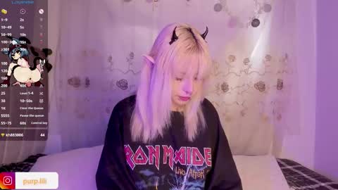 Snapshot of purplelilith3 chatting on 01/14/26, 03:17 Purple Lilith online show from 01/14/26, 03:17