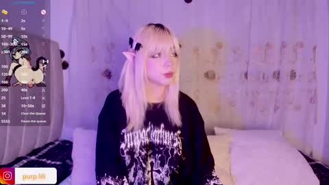 Snapshot of purplelilith3 chatting on 02/19/26, 06:20 Purple Lilith online show from 02/19/26, 06:20