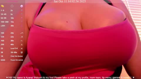Ayana Delatorre online show from 10/11/25, 09:02