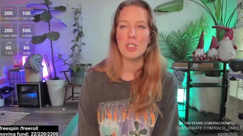 Rach ONeill online show from 02/06/25, 07:18