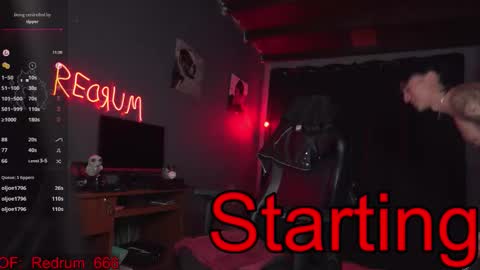 Red online show from 10/30/25, 12:17