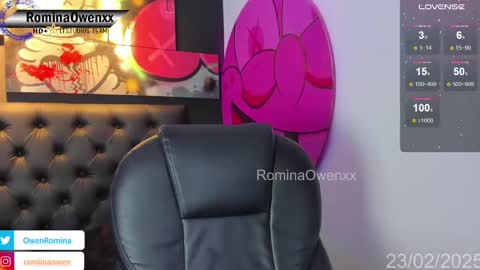 ROMINA OWEN online show from 02/23/25, 09:22