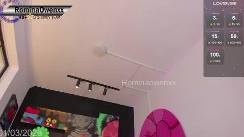 Snapshot of rominaowenxx chatting on 03/02/26, 12:13 ROMINA OWEN online show from 03/02/26, 12:13