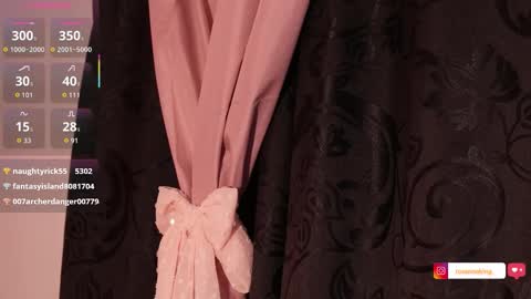 Snapshot of rosannaking chatting on 02/15/26, 07:51 Aleja online show from 02/15/26, 07:51