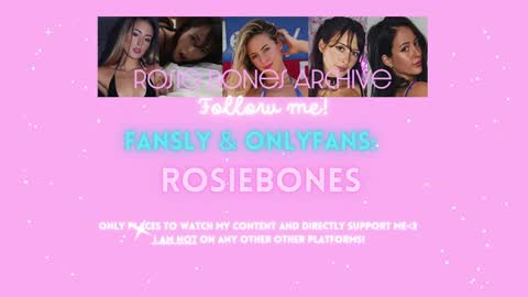 Rosie Bones online show from 03/07/25, 07:38