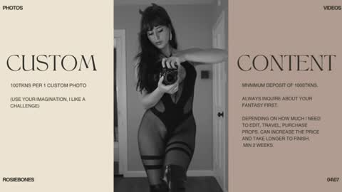 Rosie Bones online show from 06/20/26, 10:34