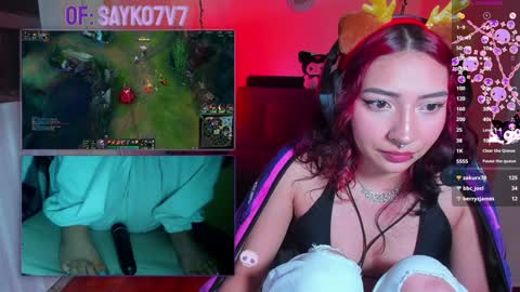 Snapshot of saiko7w7 chatting on 12/23/24, 03:29 OF 15 off - online show from 12/23/24, 03:29