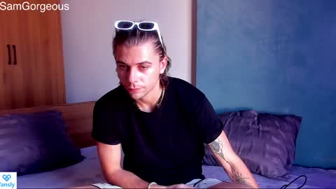 Snapshot of samgorgeous chatting on 01/07/25, 09:07 Fansly - Top4fans online show from 01/07/25, 09:07