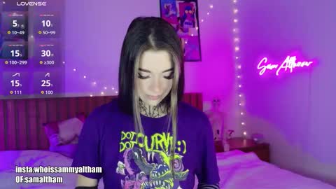 Snapshot of sammyaltham chatting on 10/11/25, 11:58 Sam online show from 10/11/25, 11:58