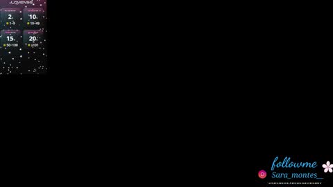 Sara Montes  online show from 09/13/25, 02:50