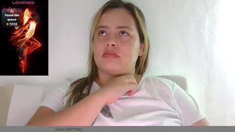 Snapshot of saramartinez100 chatting on 10/10/25, 02:43 sara martinez online show from 10/10/25, 02:43