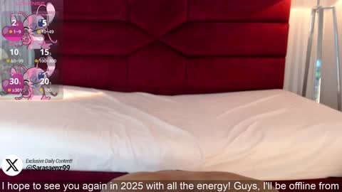 Sara online show from 12/31/24, 05:18