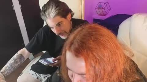 Snapshot of scarlet_and_dimitry chatting on 06/21/26, 03:42 Scarlet and Dimitry online show from 06/21/26, 03:42