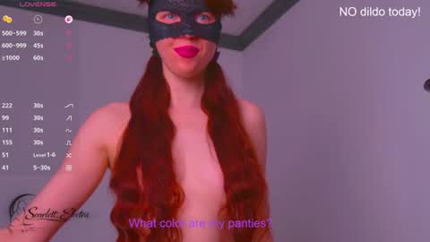 SCARLETT ELECTRA  -  online show from 06/28/26, 12:55