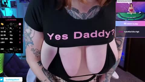 Scarlett online show from 02/17/26, 12:29