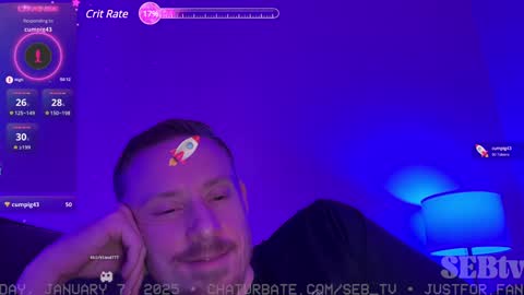 Snapshot of seb_tv chatting on 01/08/25, 04:44 Sebastian online show from 01/08/25, 04:44