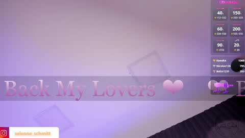 Snapshot of selenne_schmitt chatting on 03/05/25, 07:06 Selenne online show from 03/05/25, 07:06