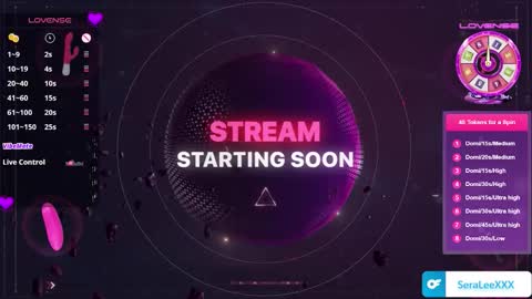 SeraLeeXXX online show from 11/17/25, 07:30