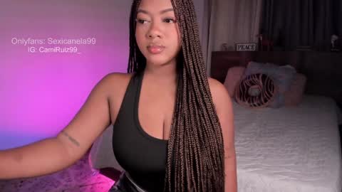 Snapshot of sexicanela99 chatting on 12/30/24, 01:36 ... Camila ... online show from 12/30/24, 01:36