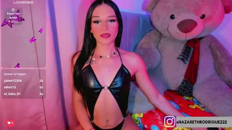 Snapshot of sexynazaa chatting on 12/20/25, 08:54 Nazareth arraiz online show from 12/20/25, 08:54