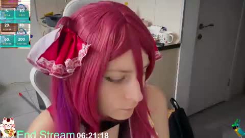 Snapshot of shirayuki_hime chatting on 07/16/26, 12:55 Im Lilu Rosenblum Guys I have ----Ill be glad to see you there online show from 07/16/26, 12:55