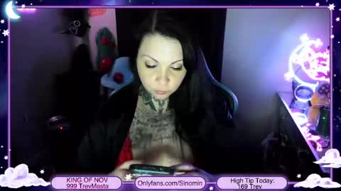 Snapshot of sinominx chatting on 11/21/25, 05:06 Sinomin online show from 11/21/25, 05:06