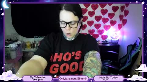 Snapshot of sinominx chatting on 02/24/26, 03:37 Sinomin online show from 02/24/26, 03:37