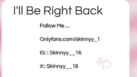 Snapshot of skinnyy__016__ chatting on 05/19/26, 06:31 Skinnyy online show from 05/19/26, 06:31