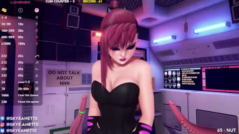 SkyeAnette online show from 11/14/25, 02:21