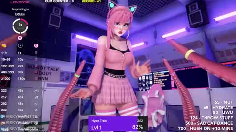 SkyeAnette online show from 11/23/25, 02:22