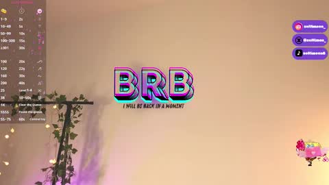 Snapshot of soffimoon_ chatting on 02/13/25, 06:52 IG Soffimoon I THANK YOU FOR LEAVING YOUR FOLLOW online show from 02/13/25, 06:52