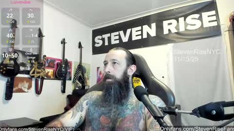 StevenRiseNYC online show from 11/14/25, 02:54