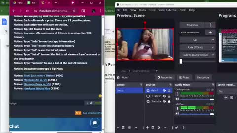 Snapshot of strawberriesxstraps chatting on 11/20/25, 02:23 Strawberries X Straps online show from 11/20/25, 02:23