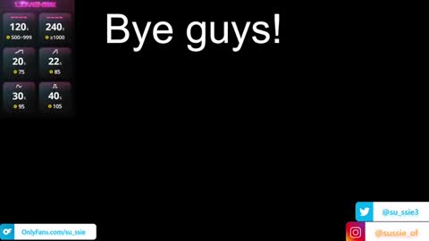 su_ssie online show from 01/04/25, 12:59