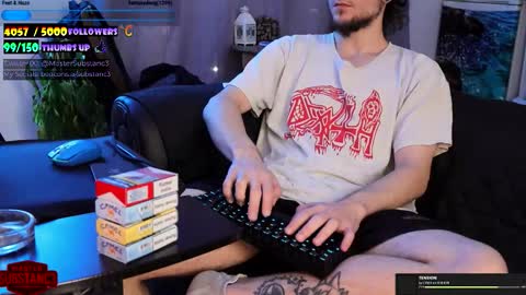 Snapshot of substanc3 chatting on 11/21/25, 04:49 Im Substanc3 online show from 11/21/25, 04:49