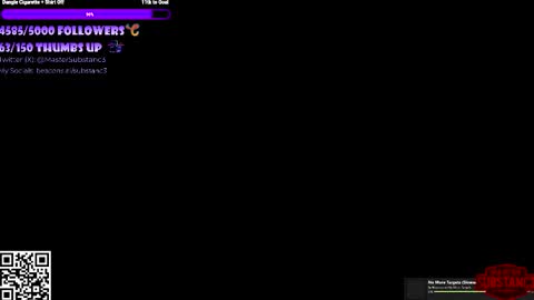 Snapshot of substanc3 chatting on 03/16/26, 10:41 Im Substanc3 online show from 03/16/26, 10:41