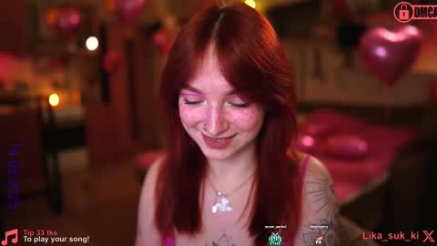 Lika ginger  Jessy blond   online show from 02/14/25, 01:13